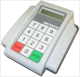 serial LCD keypad barcode scanner